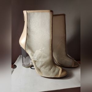 Aldo Yoania-32 Bone Boot Heels